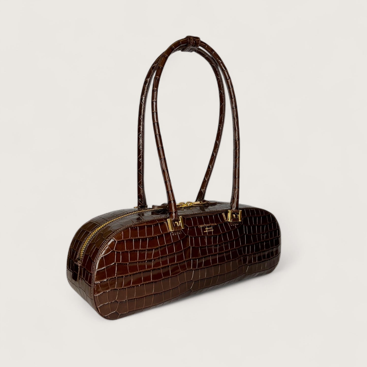 Сумка Christian Villa 06344 Bag Cocco Chocolate