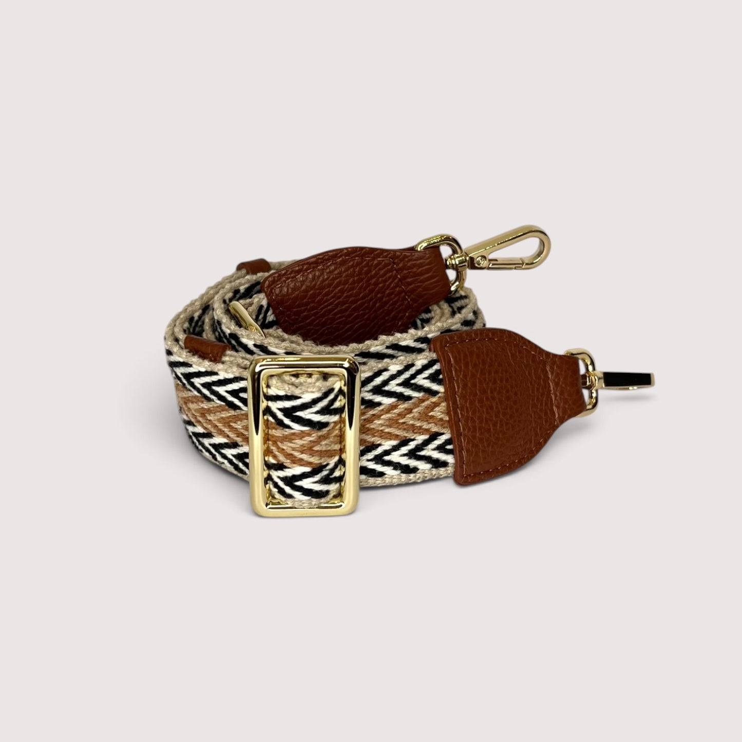 Ремінь для сумки LA8 2304 Woody/Gold/Brown