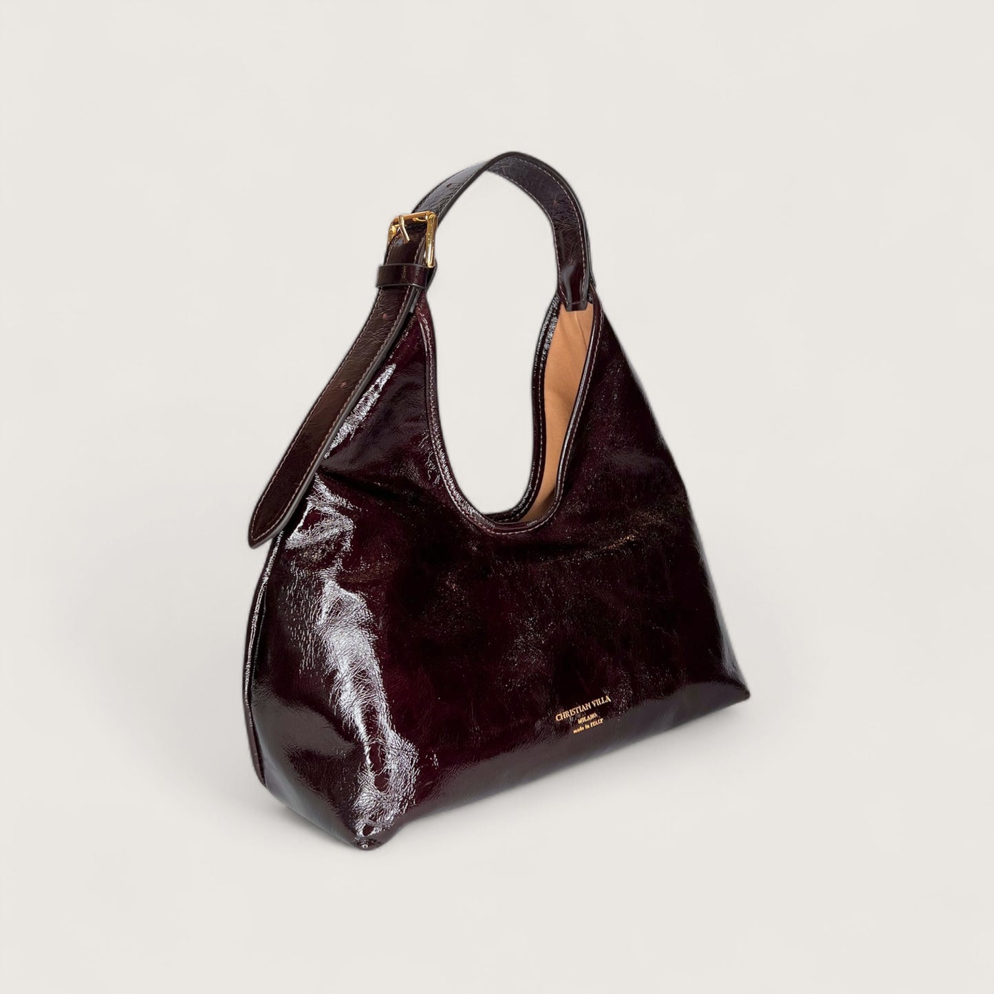 Сумка Christian Villa 06372 Bag Athene Vernice Mogano
