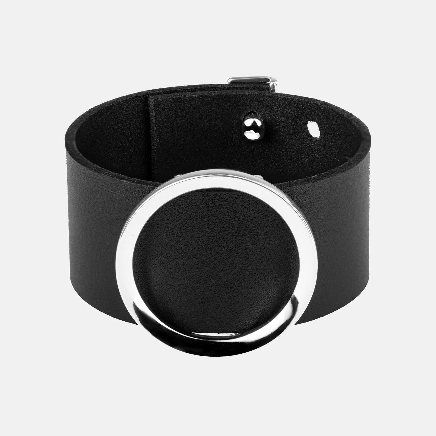 Браслет Vensa IN THE CITI шкіряний срібного кольору B23 IRA 35AG