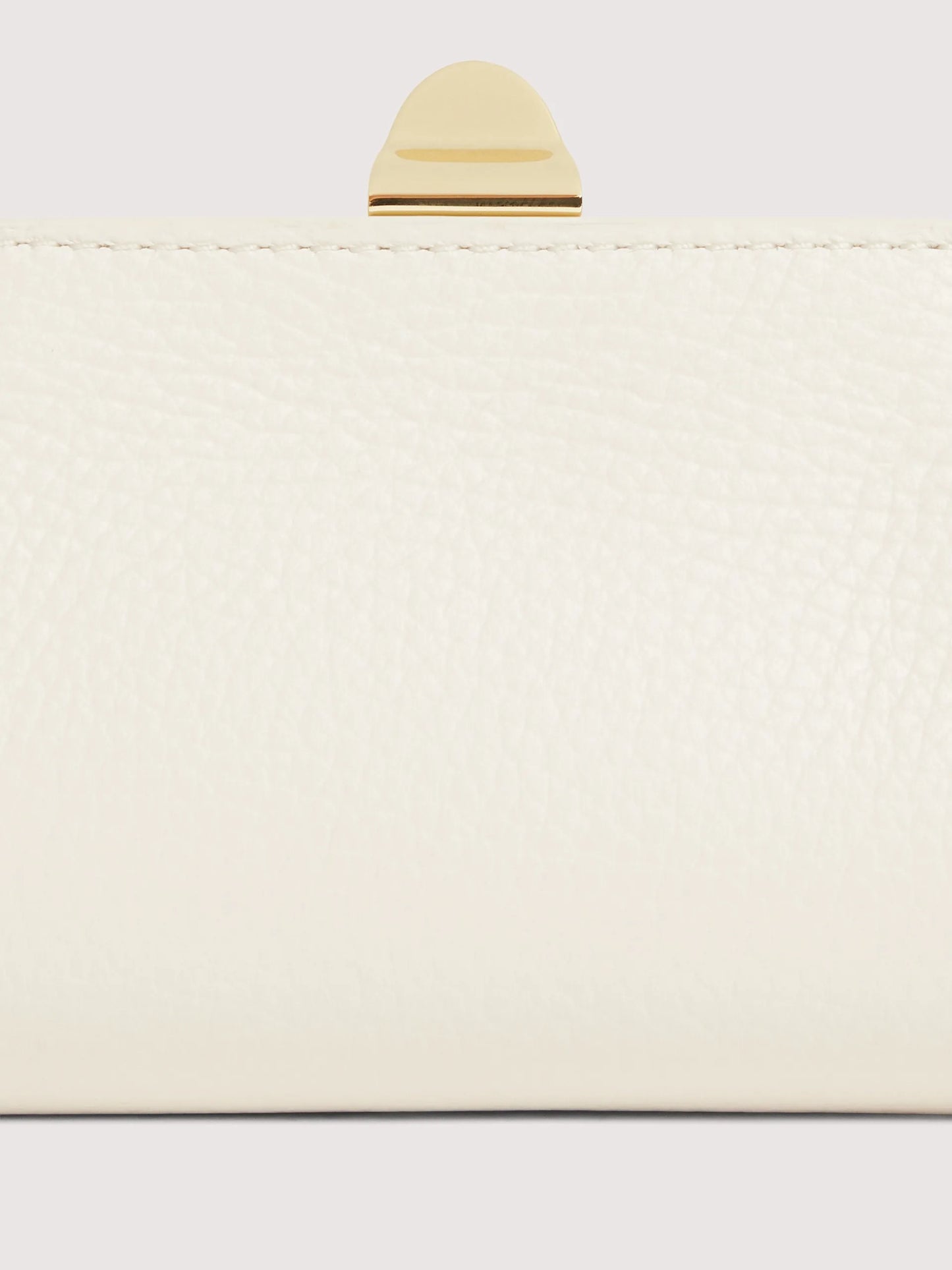 Молочний італійський шкіряний жіночий гаманець Coccinelle Liv Small E2 UR5 19 01 01 N17