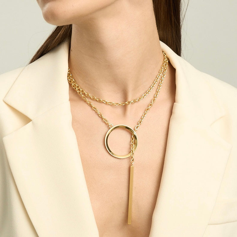 Кольє Vensa IN THE CITI золотого кольору C23 IRA 72AU