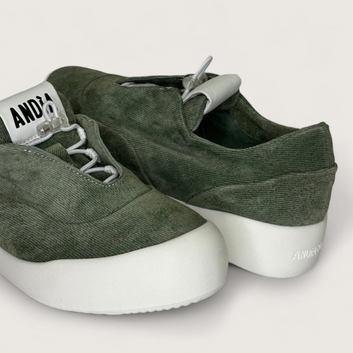 Взуття Andia Fora Nina solar suede jeans military