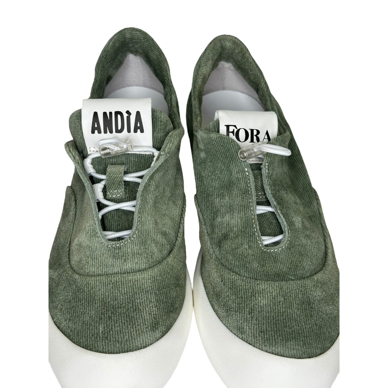 Взуття Andia Fora Nina solar suede jeans military