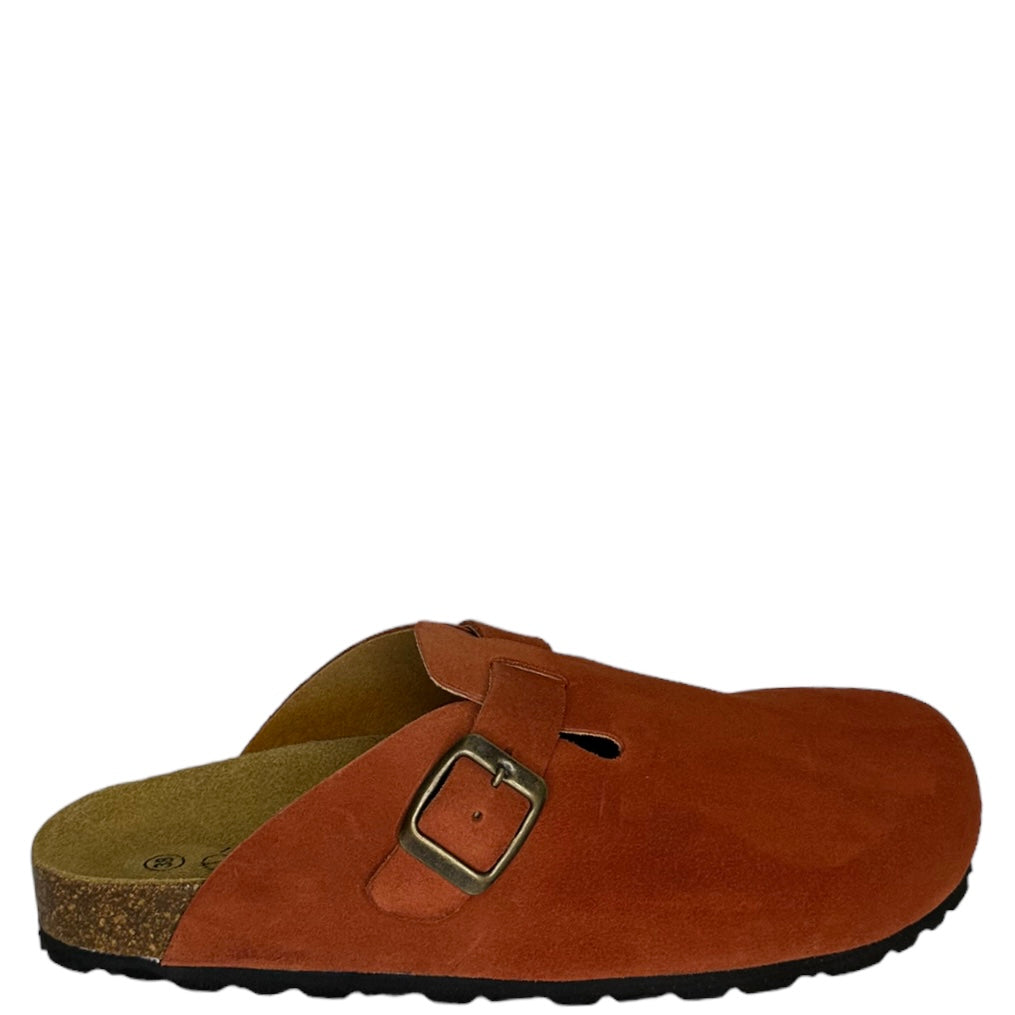 Взуття Etape slippers suede Sicilian orange