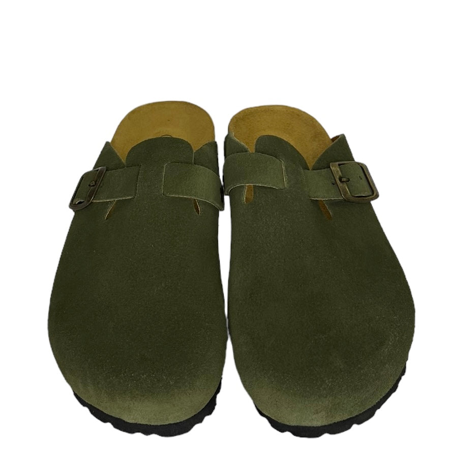 Взуття Etape slippers suede musgo