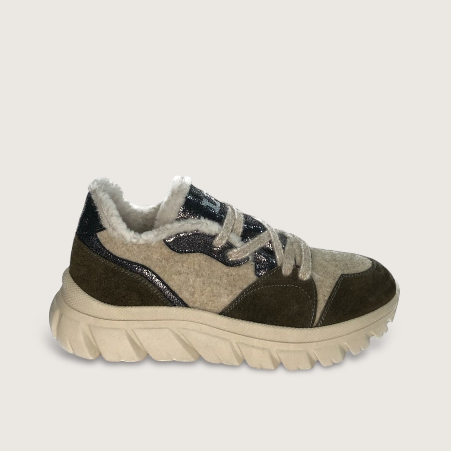 Взуття LA8 FW2201 dark khaki/beige
