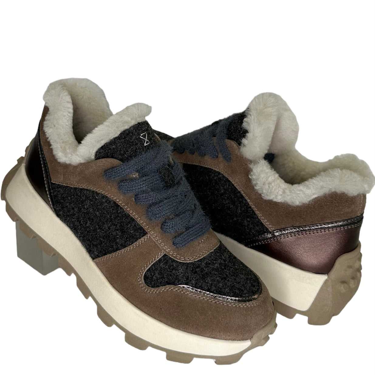 Взуття LA8 FW2302 cacao-brown/dark grey
