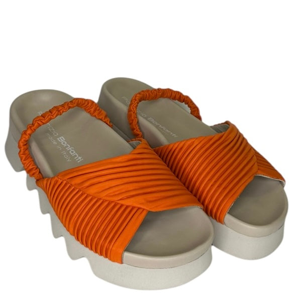 Взуття Patrizia Bonfanti Lux plisse orange