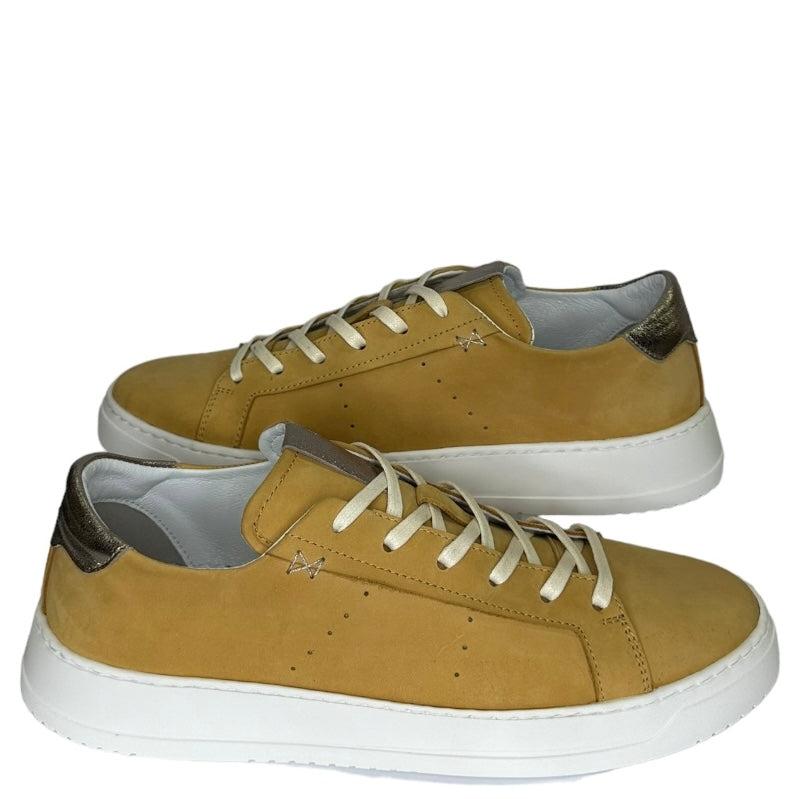 Взуття LA8 SS2405 mustard nub/glitter grey