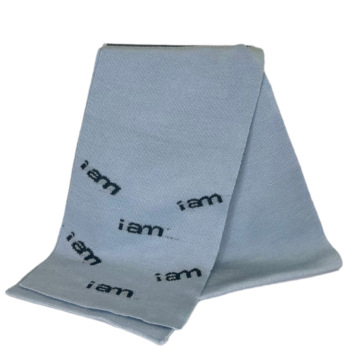 Шарф Iambrand блакитний Bl23