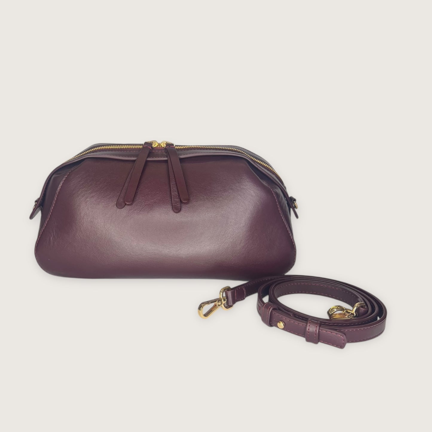 Сумка Etape Venice Burgundy nappa