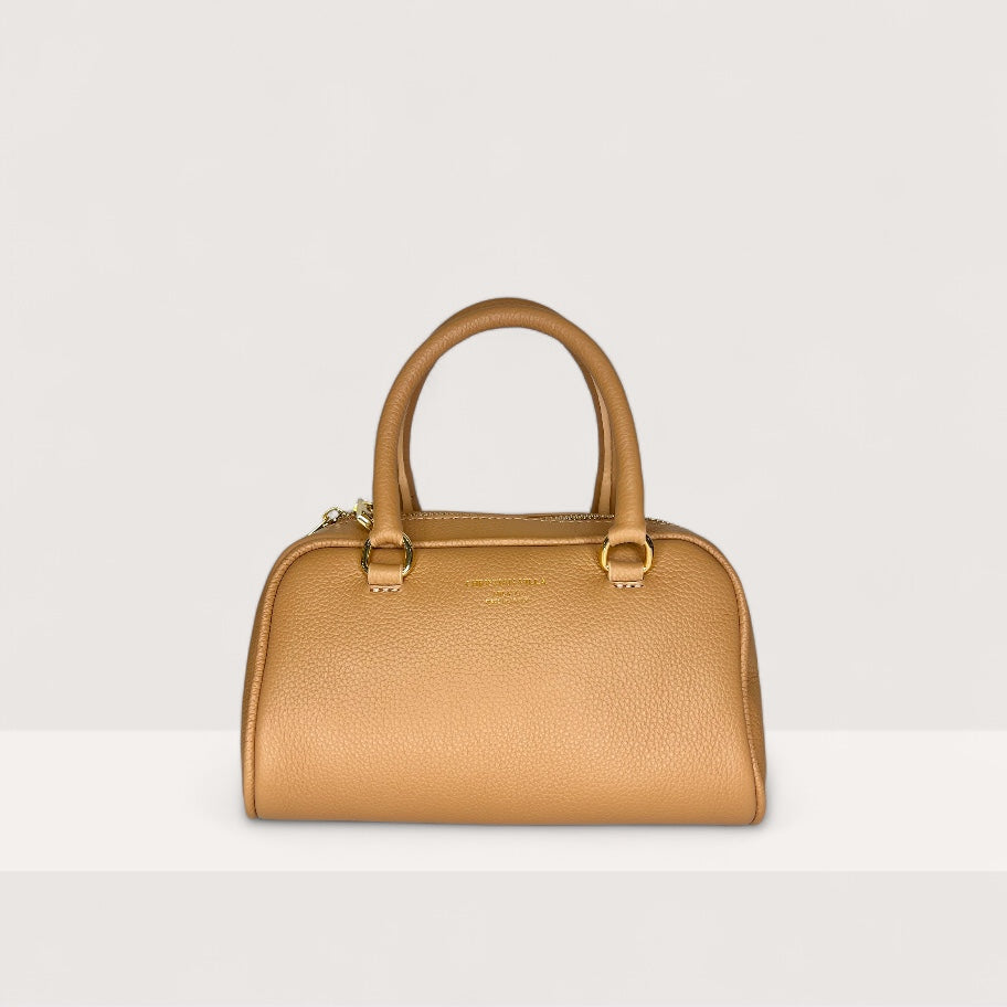 Сумка Christian Villa 06131 Bag Peggy Microfirba Beige