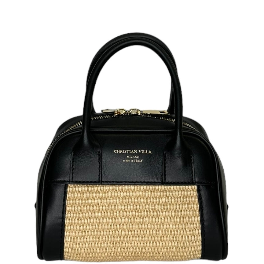 Сумка Christian Villa Asia Bags 05254 Hero Ebony Paglia Cestino