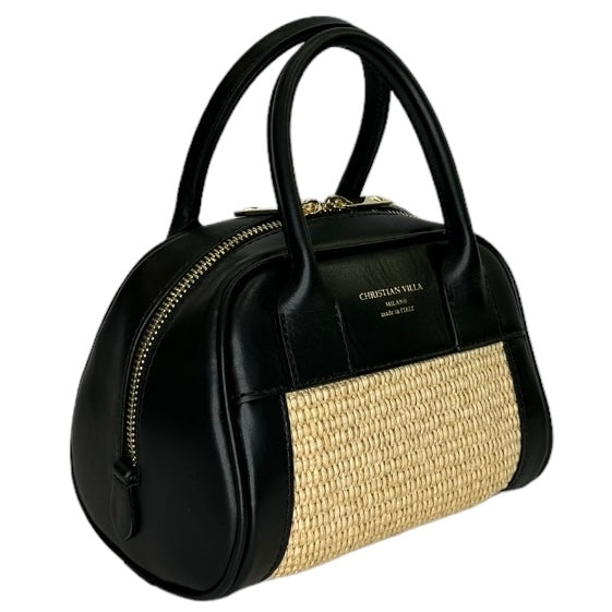 Сумка Christian Villa Asia Bags 05254 Hero Ebony Paglia Cestino