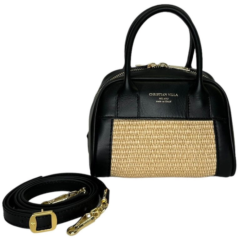 Сумка Christian Villa Asia Bags 05254 Hero Ebony Paglia Cestino