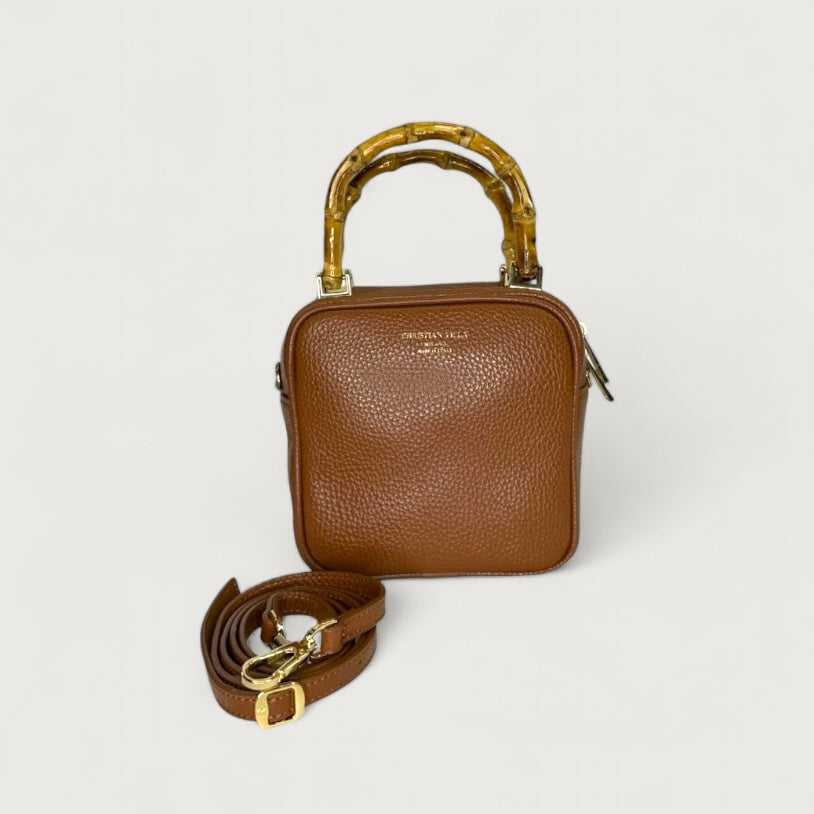 Сумка Christian Villa Bamboo Bags 05215 Peggy Hazelnut