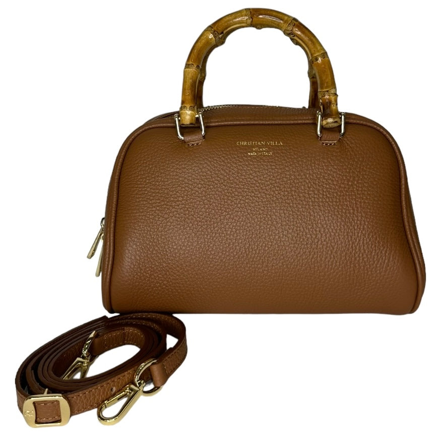 Сумка Christian Villa Bamboo Bags 05217 Peggy Hazelnut