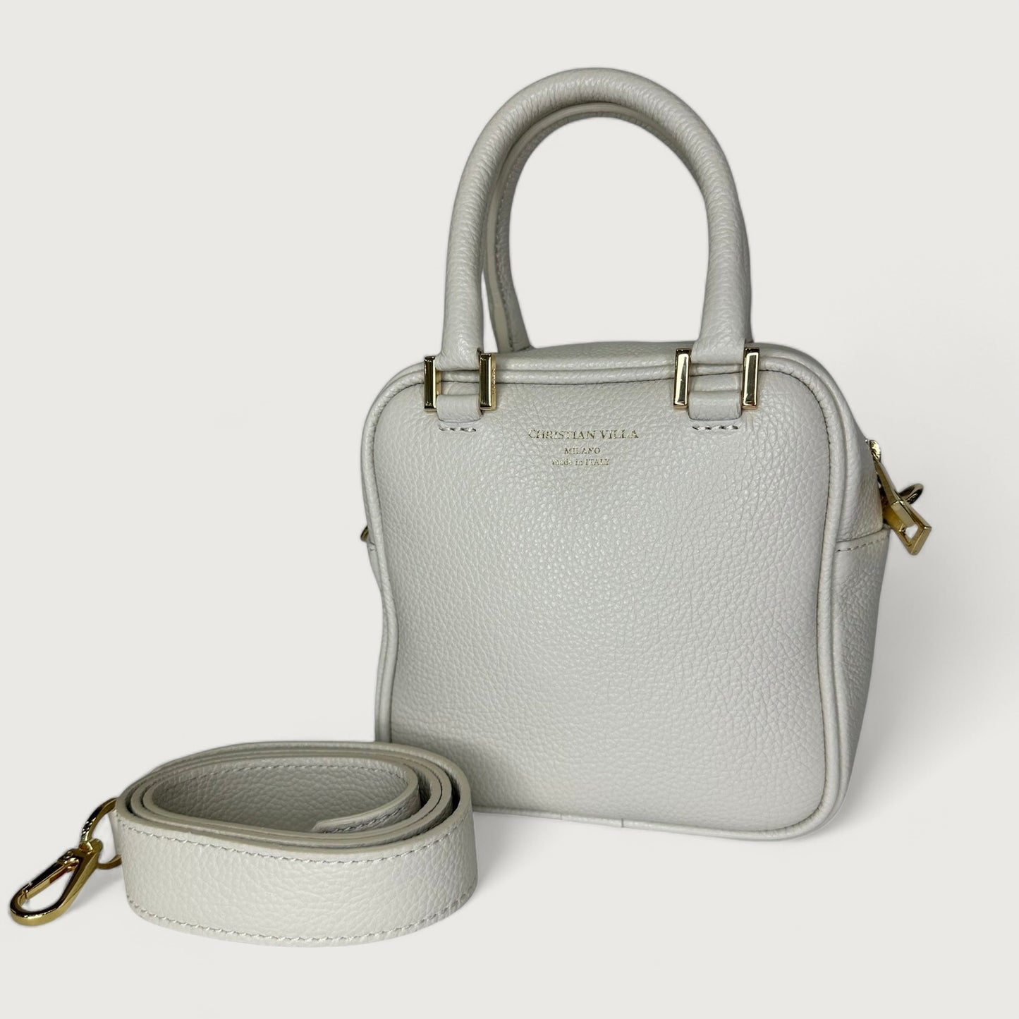 Сумка Christian Villa Boston Square Bags 05215 Peggy Gardenia