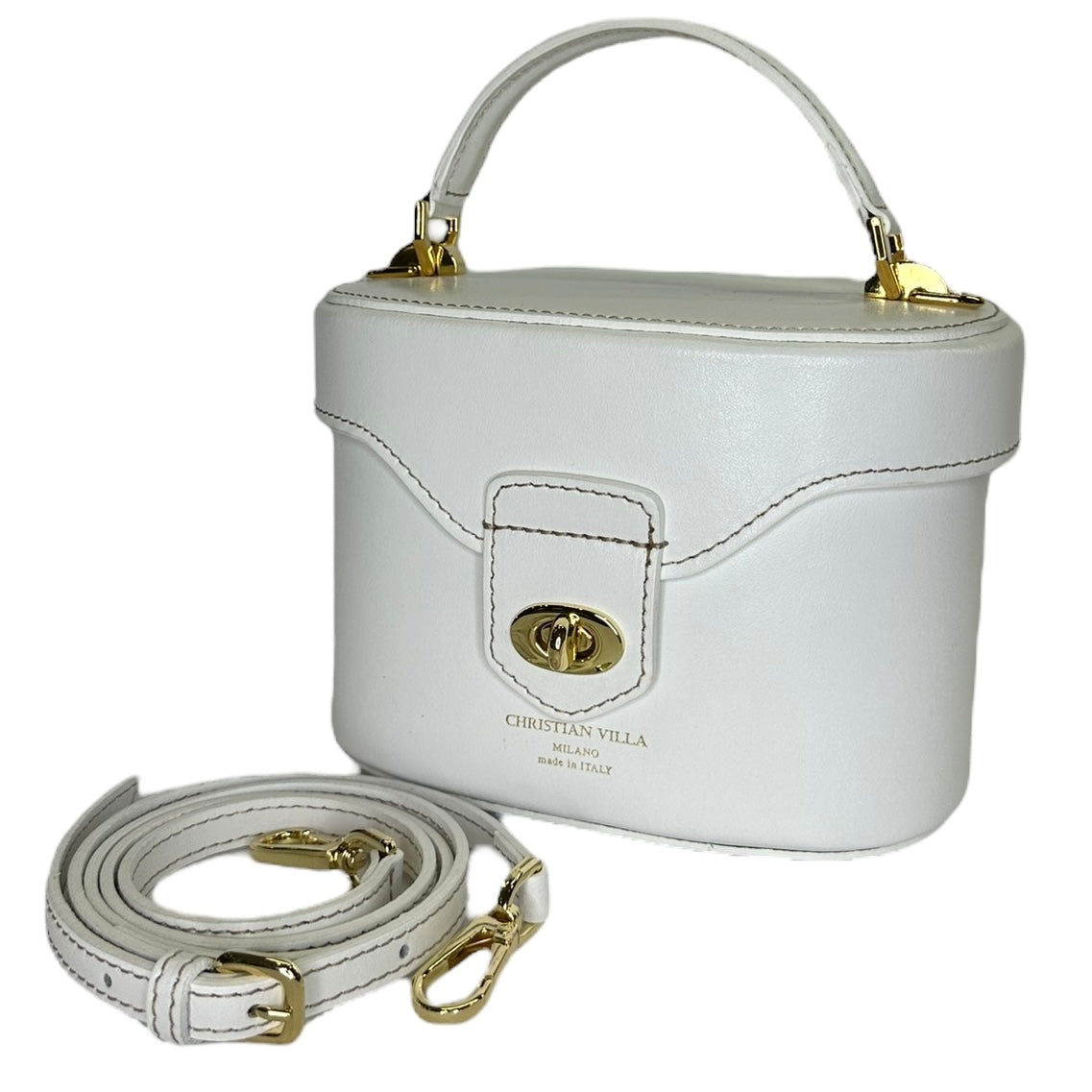 Сумка Christian Villa Vintage Bags 05205 Lush Off White