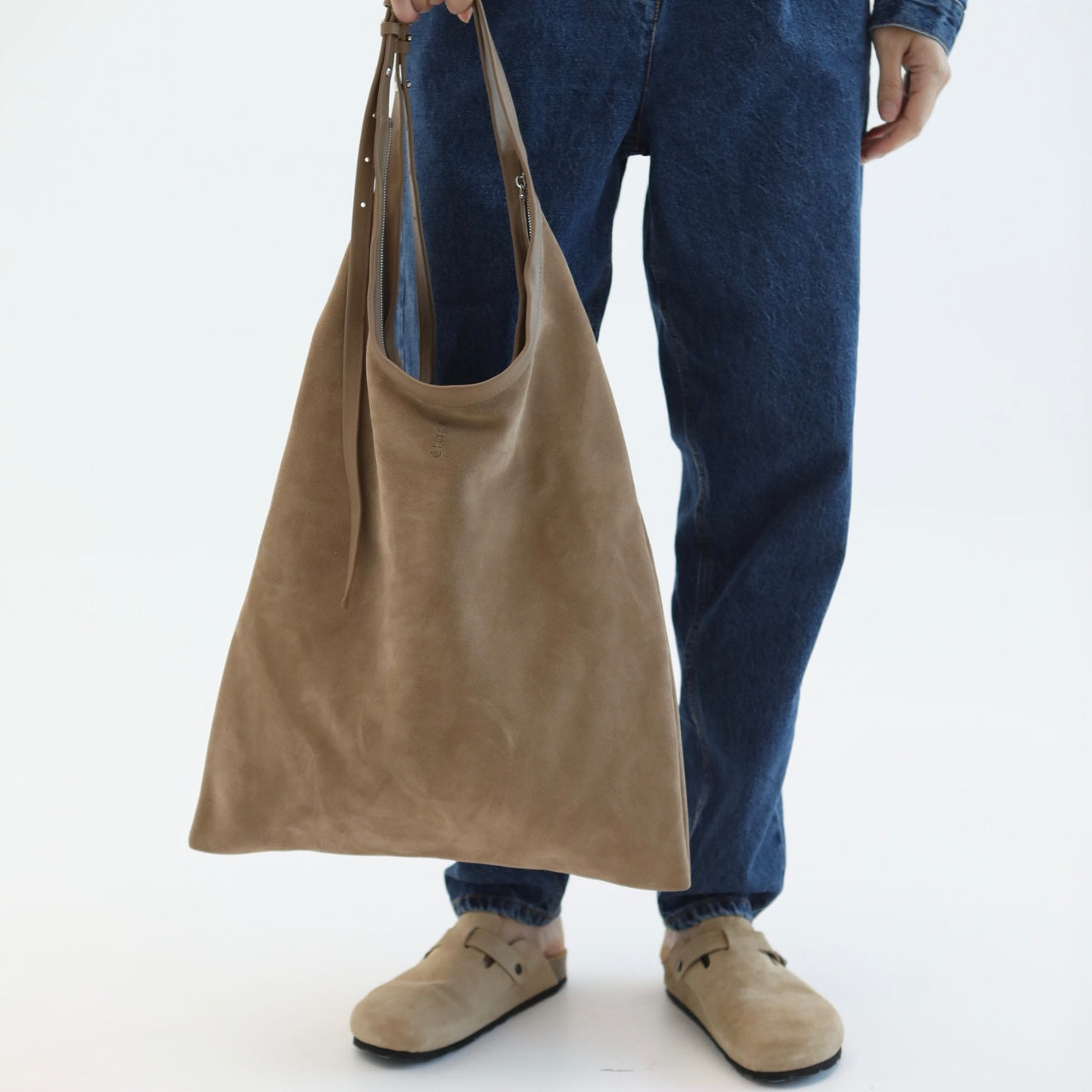 Сумка Etape 0017 La Poche Grande Suede biscotto