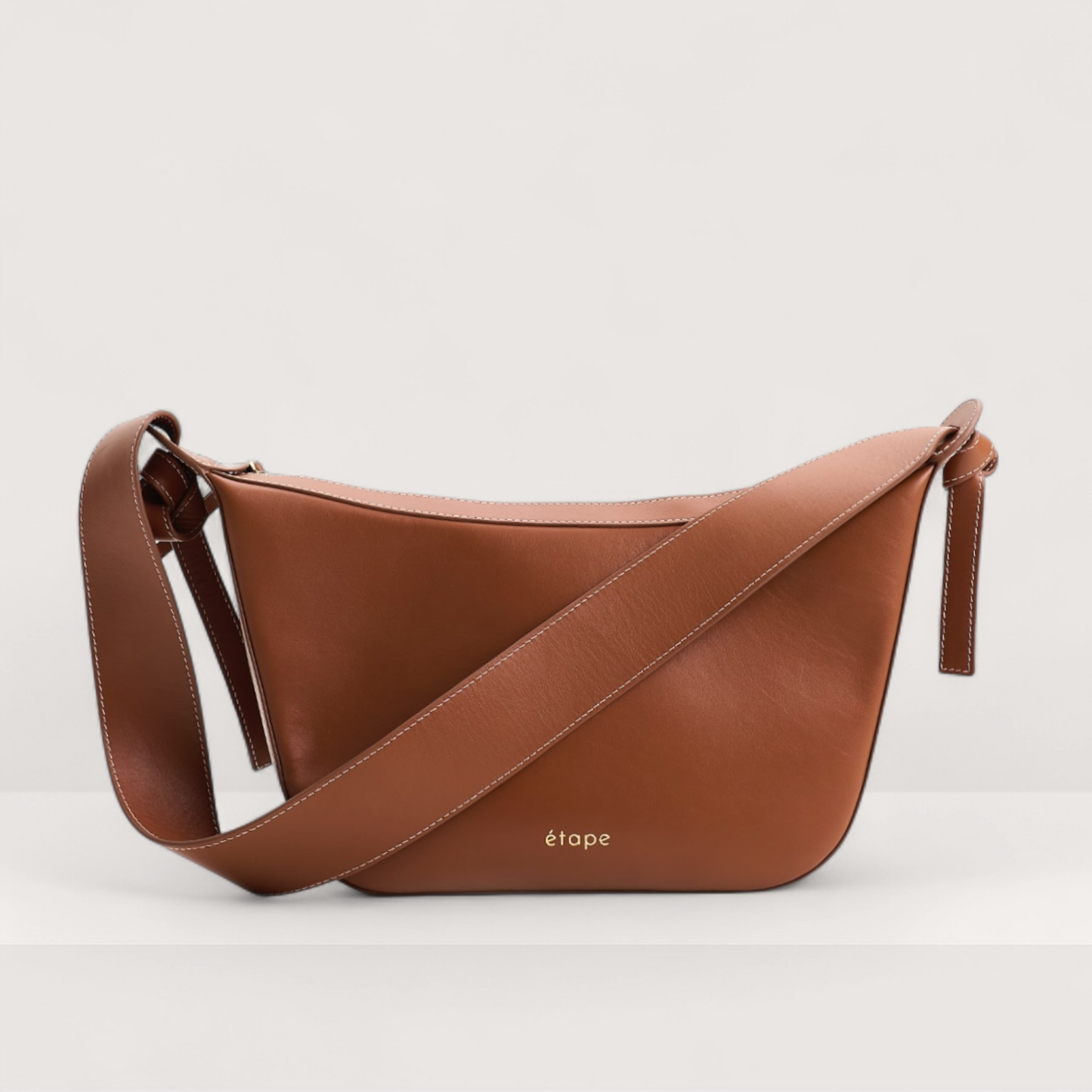 Сумка Etape Croissant Grande Cognac Nappa
