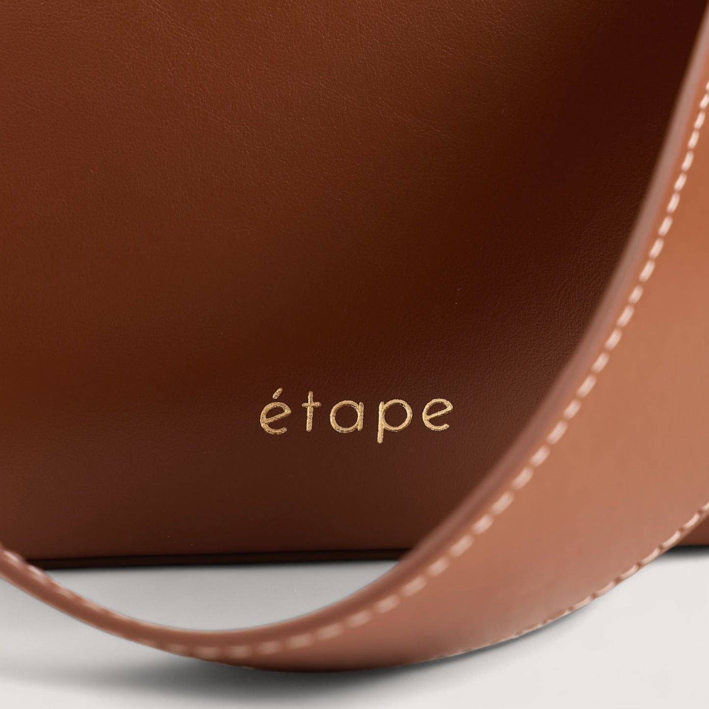 Сумка Etape Croissant Grande Cognac Nappa