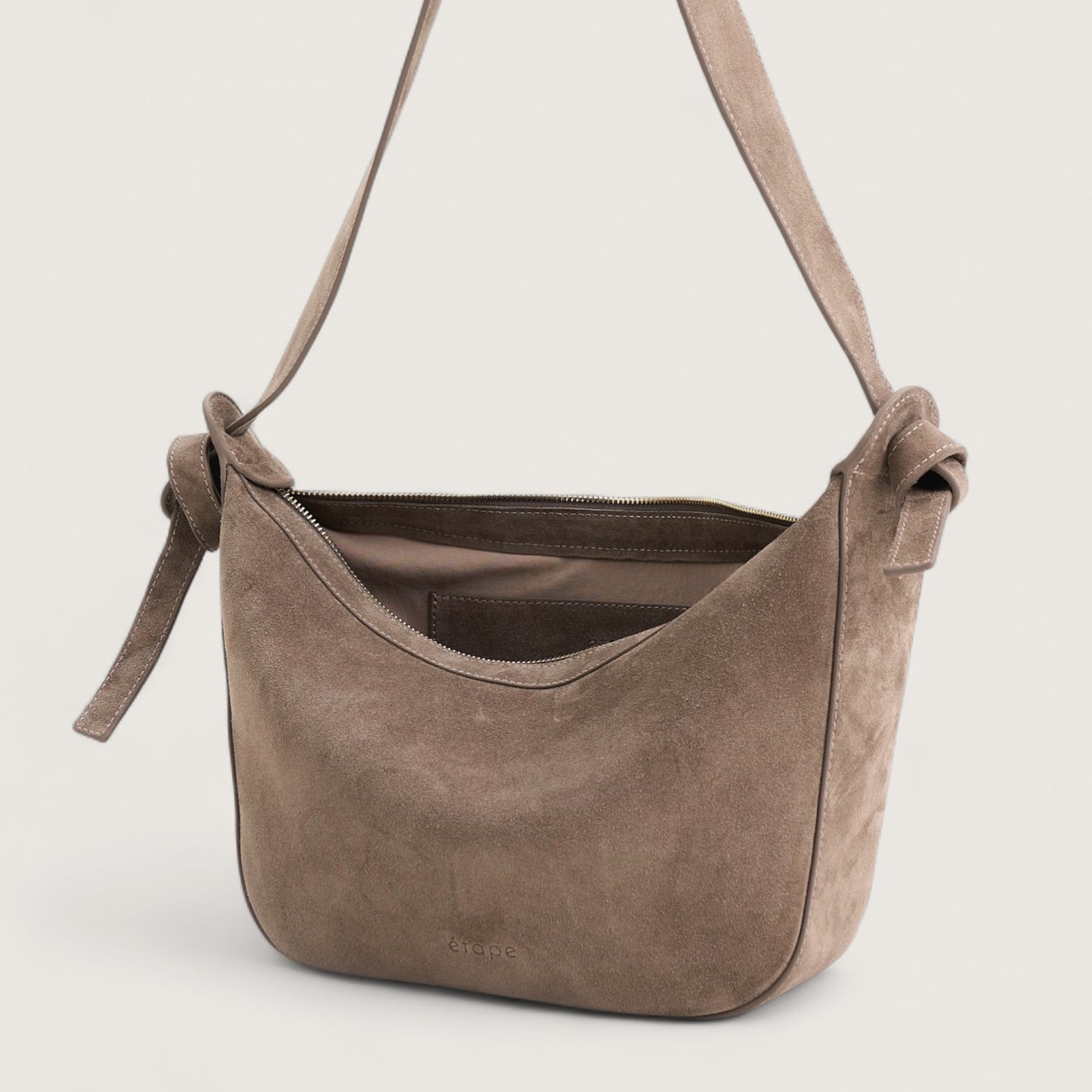 Сумка Etape Croissant Grande Truffle Suede