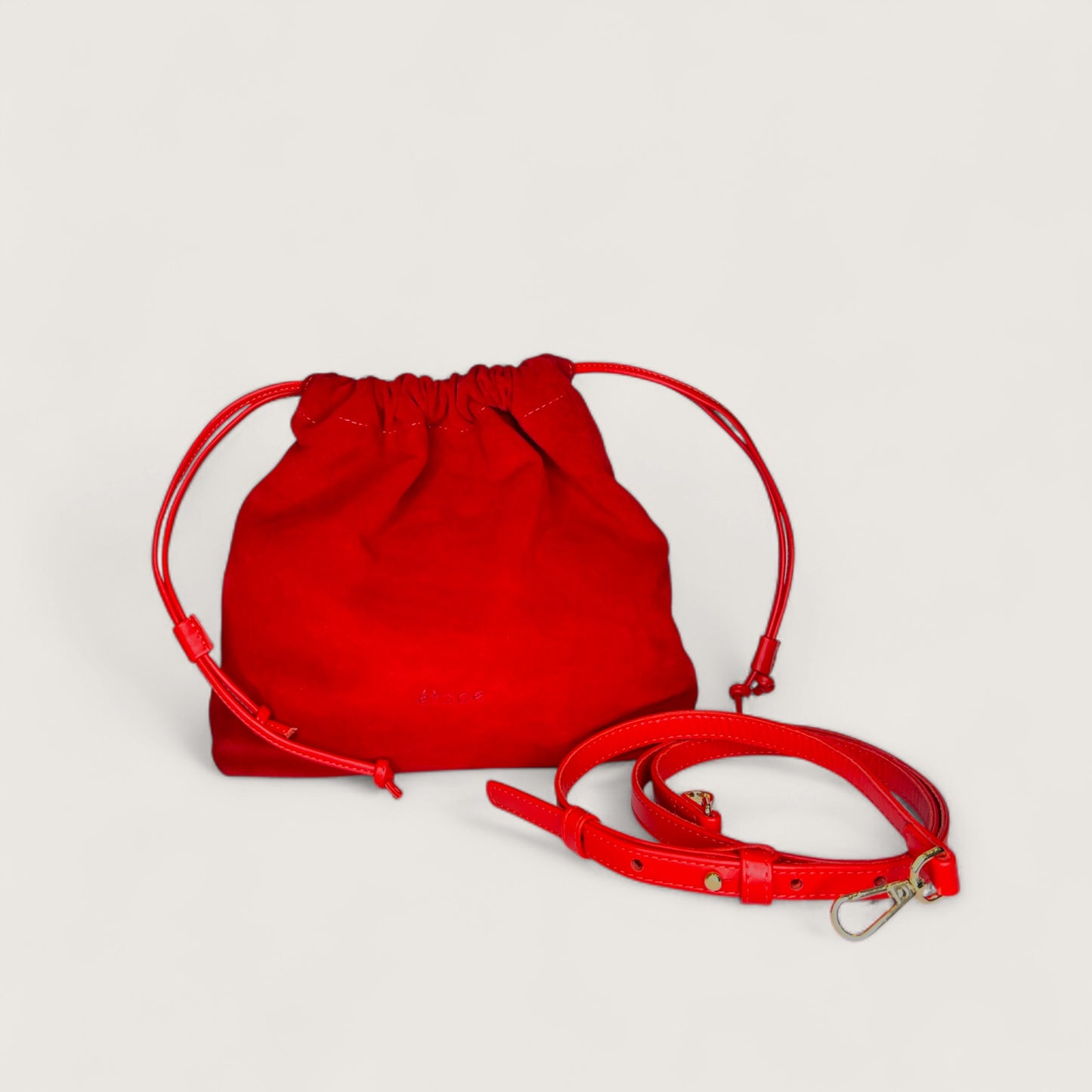 Сумка Etape Florence Scarlet suede