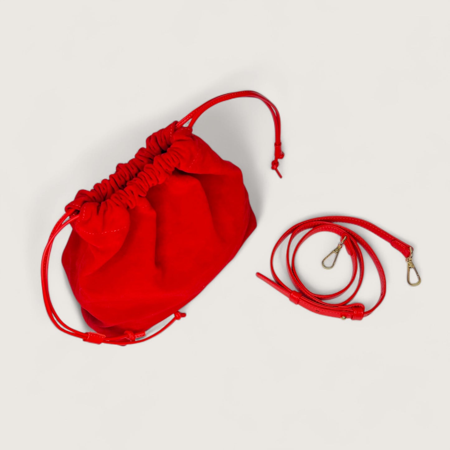 Сумка Etape Florence Scarlet suede