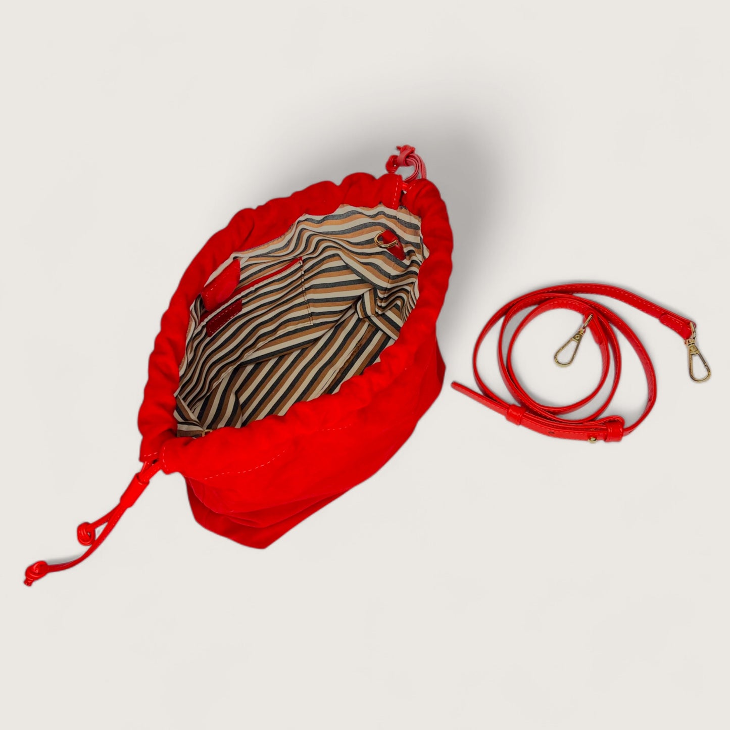 Сумка Etape Florence Scarlet suede