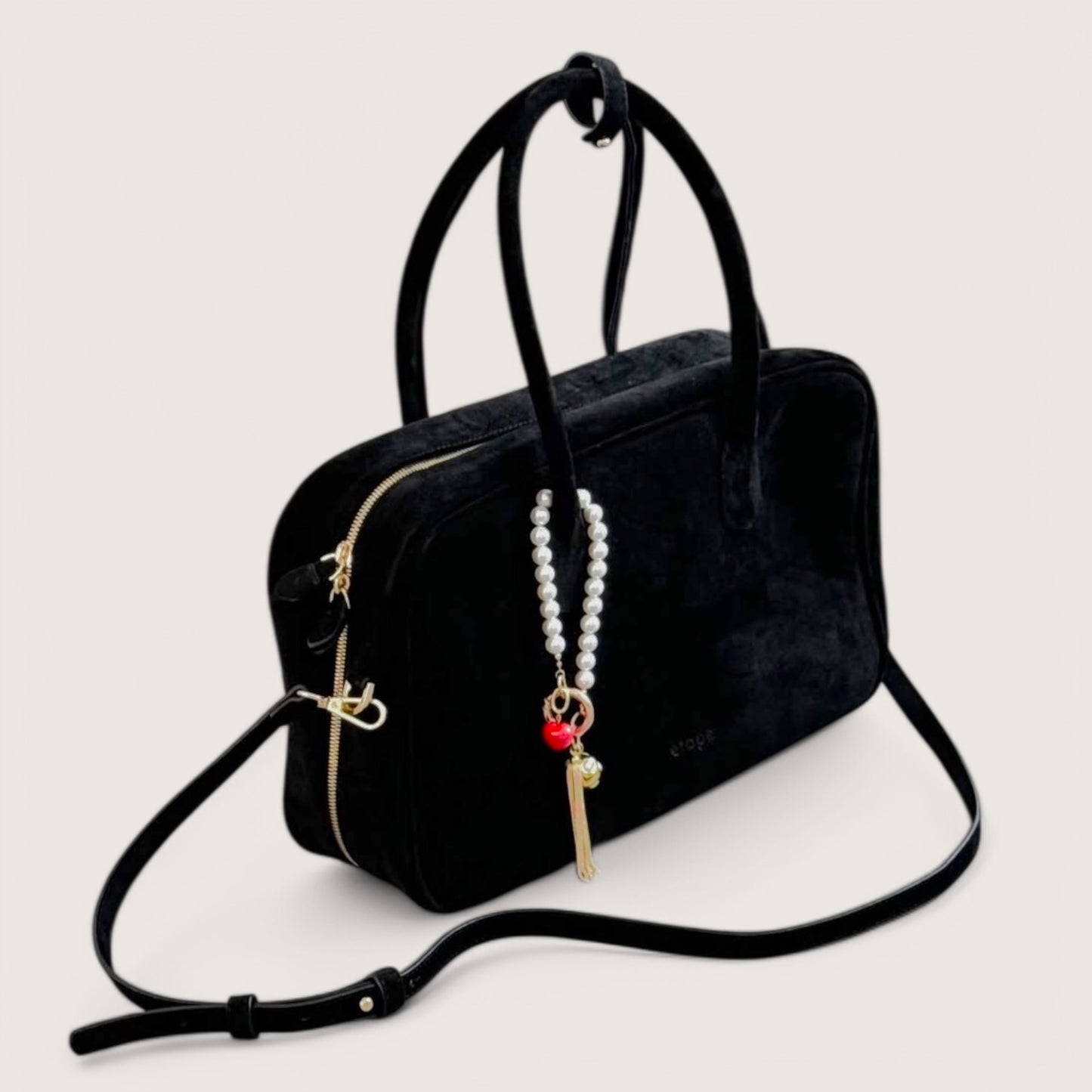 Сумка Etape Roma Black Suede