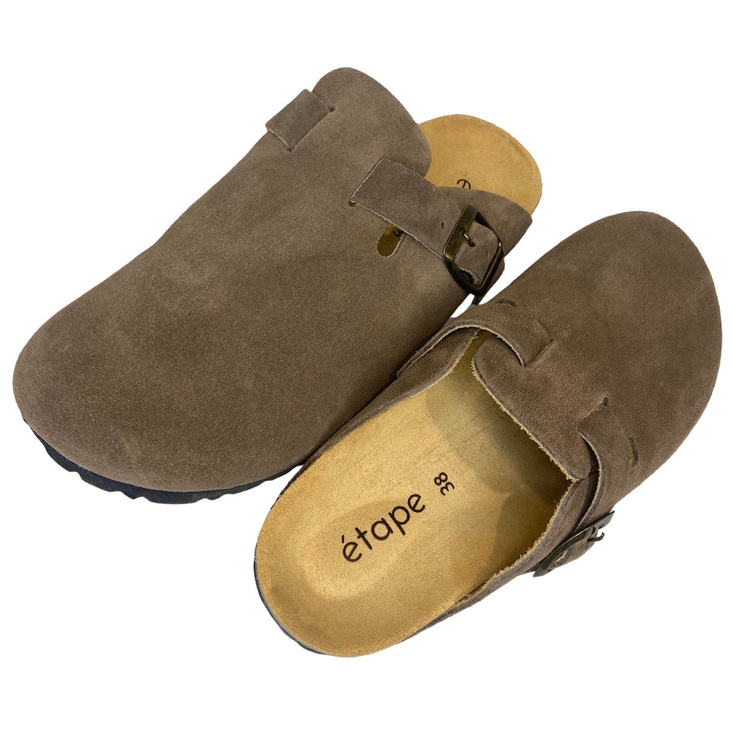 Взуття Etape slippers suede chocolate