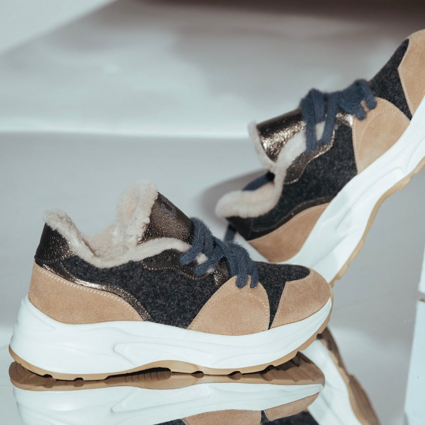Взуття LA8 FW2101 beige/grey