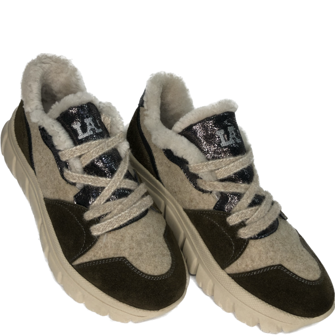 Взуття LA8 FW2201 dark khaki/beige