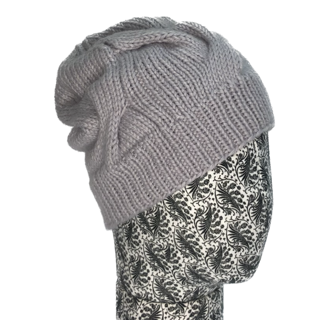 Шапка Butterfly BY LYU 2022.14 COURCHEVEL gentle grey
