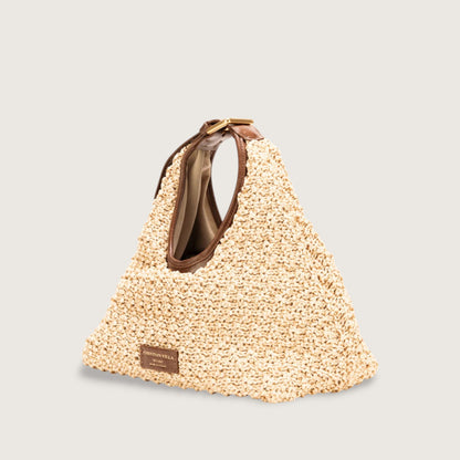 Сумка Christian Villa 06412 Bag Athene Castagna + Raffia Macrame