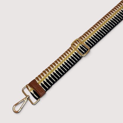 Ремінь для сумки LA8 1310/40/1 ecru brown