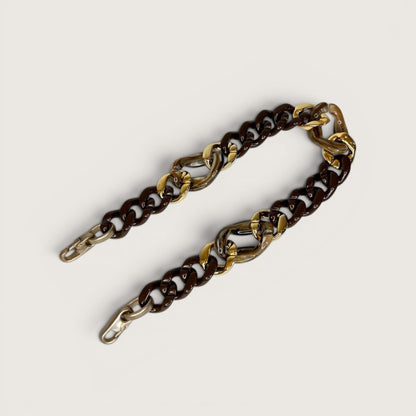 Ремінь для сумки LA8 Labam 29986/10856 brown gold