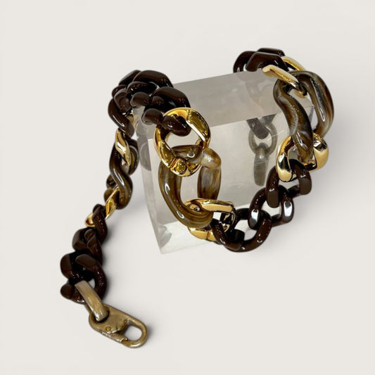 Ремінь для сумки LA8 Labam 29986/10856 brown gold