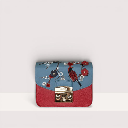 Сумка Furla Metropolis Mini 870102/941966 blue birds