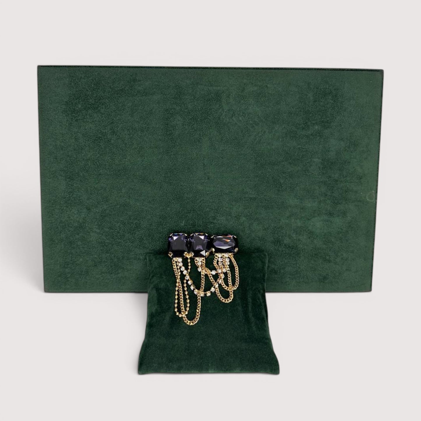 Брошка Vetro Antico AR 031132 purple chain epaulet