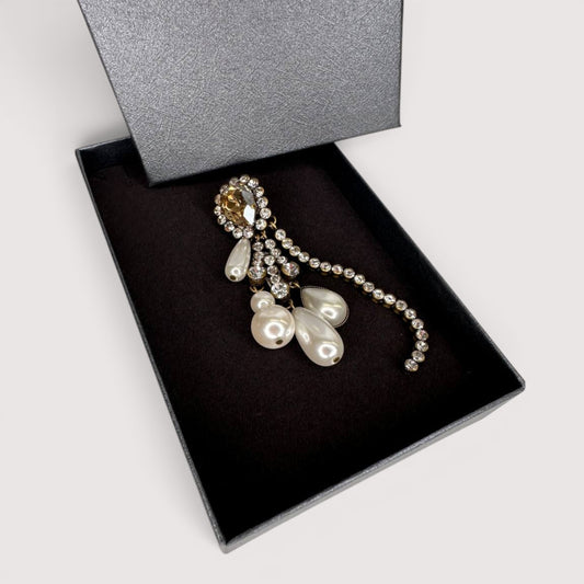 Брошка Vetro Antico AR 070911 pearl pendant