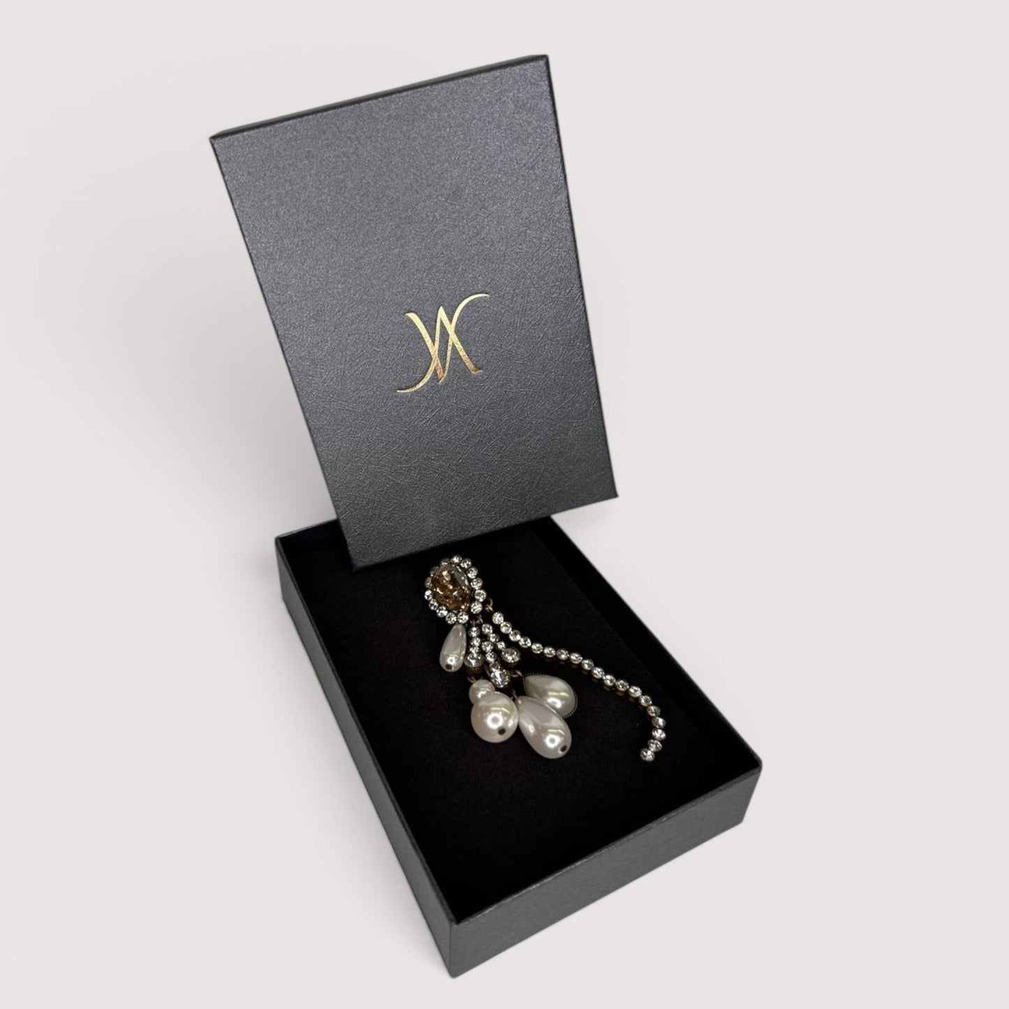Брошка Vetro Antico AR 070911 pearl pendant