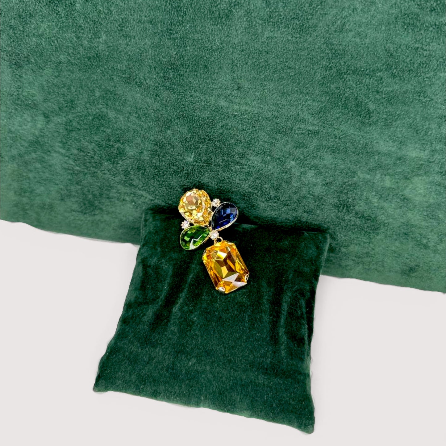 Брошка Vetro Antico AR 071631 yellow pendant