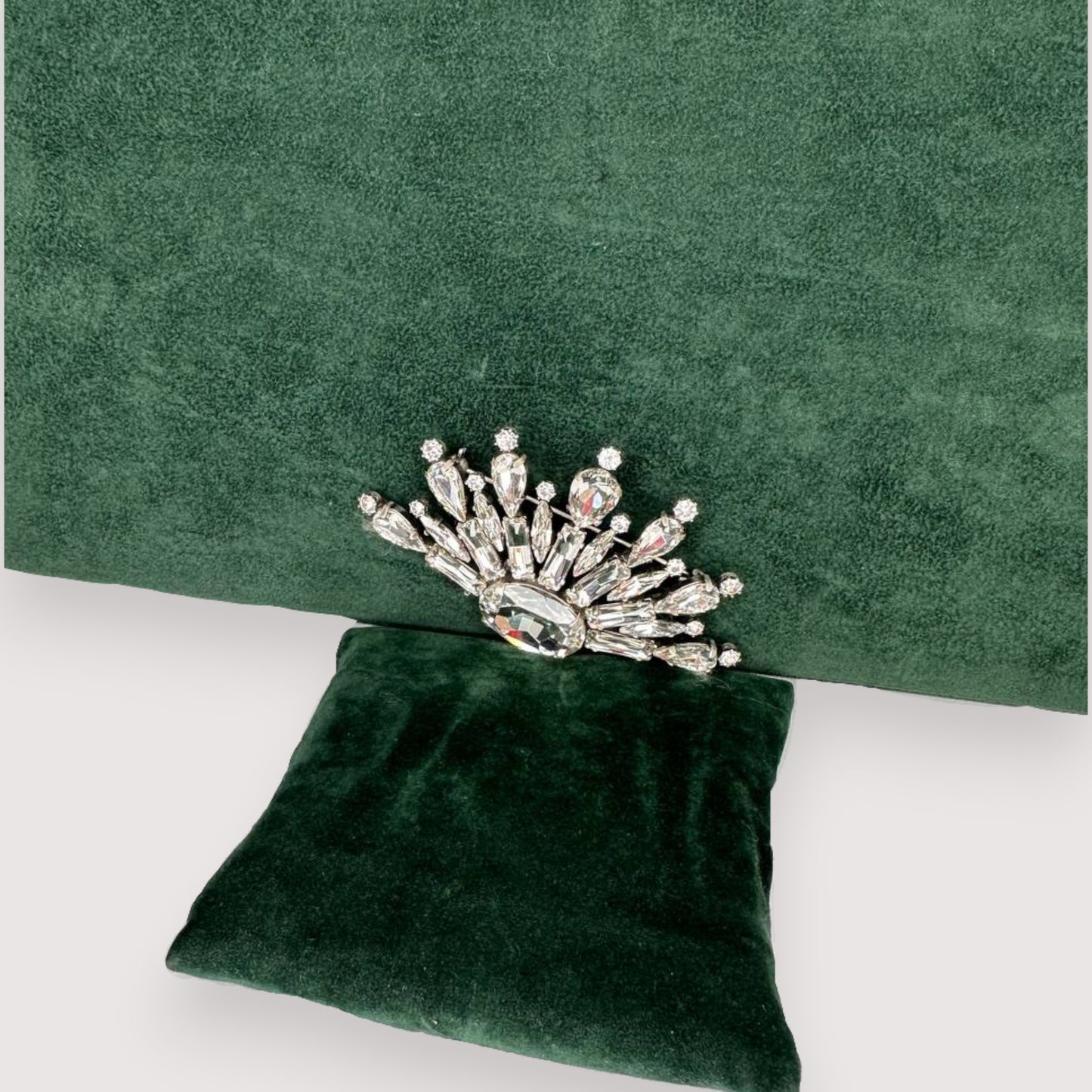 Брошка Vetro Antico AR 028867 white fan