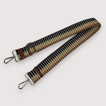 Ремінь для сумки LA8 1310/40/1 ecru brown