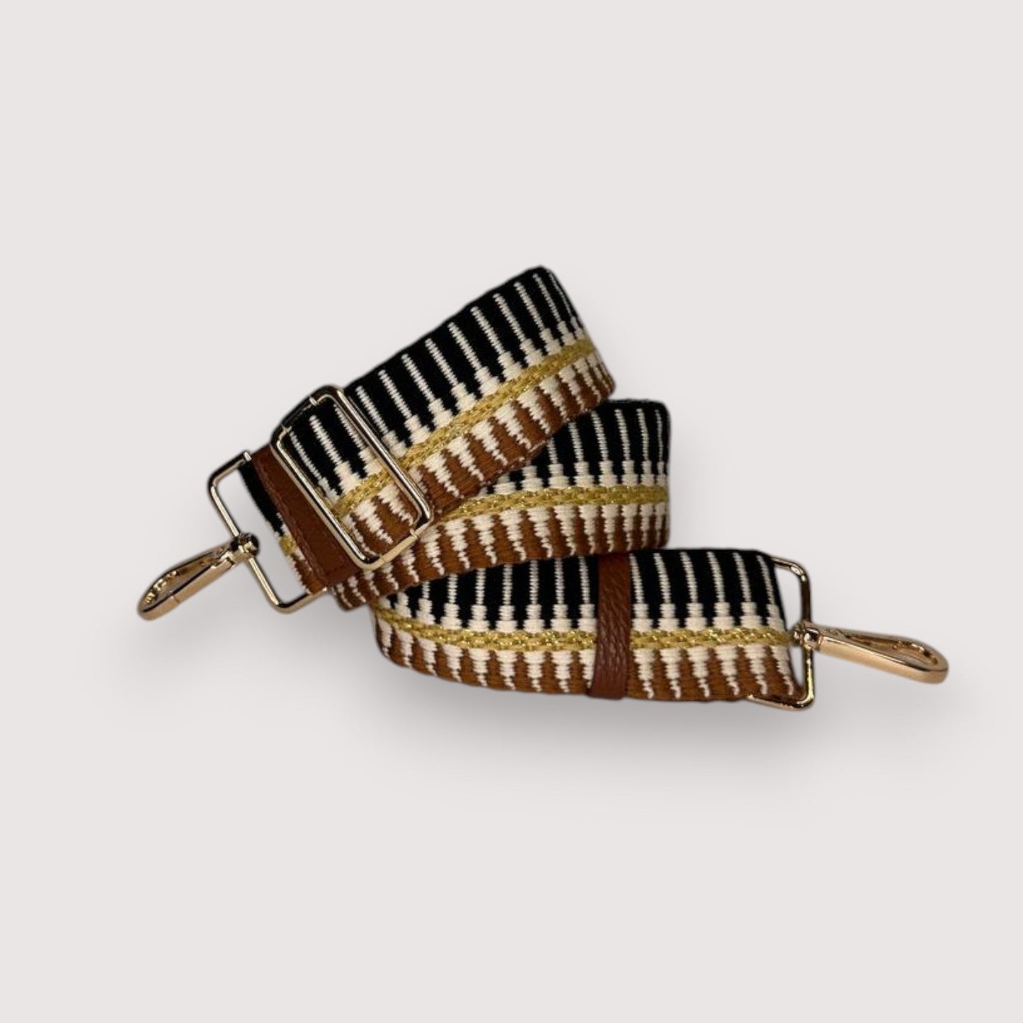 Ремінь для сумки LA8 1310/40/1 ecru brown