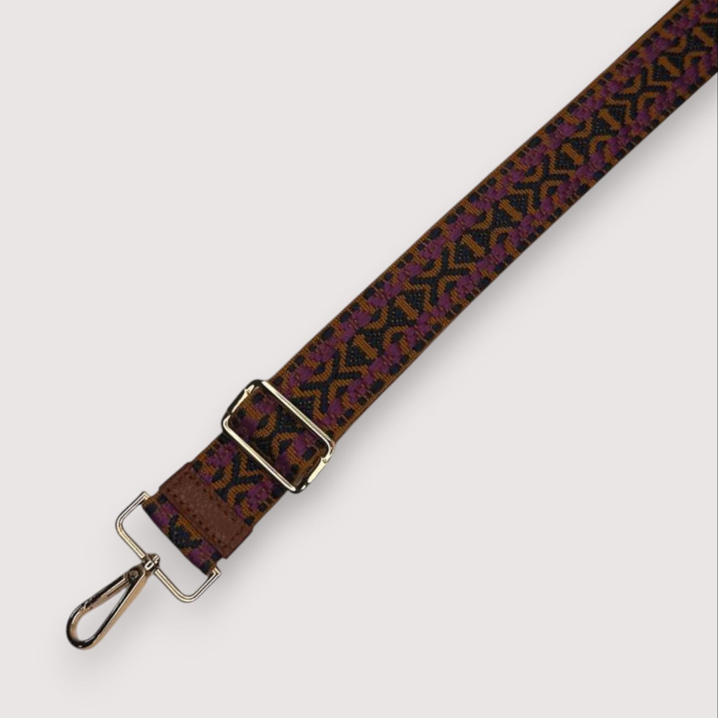 Ремінь для сумки LA8 1557/40/99 camel purple