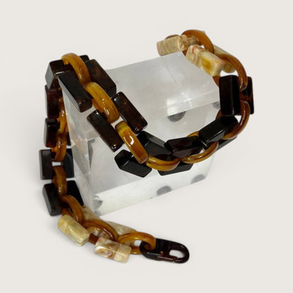 Ремінь для сумки LA8 Labam 30718.243.870 cognac/stone marble